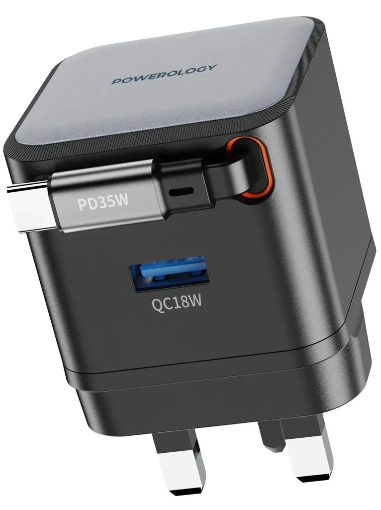 شارژر دیواری پاورولوژی مدل PWCUQC032