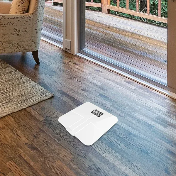 SMART BODY SCALE PRO با ویژگی های پیشرفته - WHITE_X000D_ - برند پاورولوژی Powerology