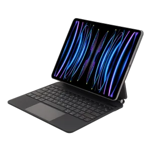 کاور کیبورددار چرمی آیپد پرو 13 اینچ لولو LVLABKP13BK