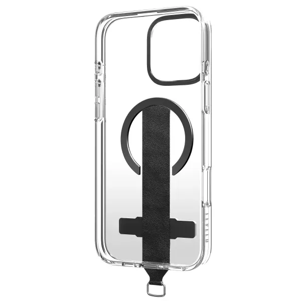 CASE MORPHIX TRIO FOR IPHONE 16 PRO - Ink BLACK - برند لِوِلو Levelo