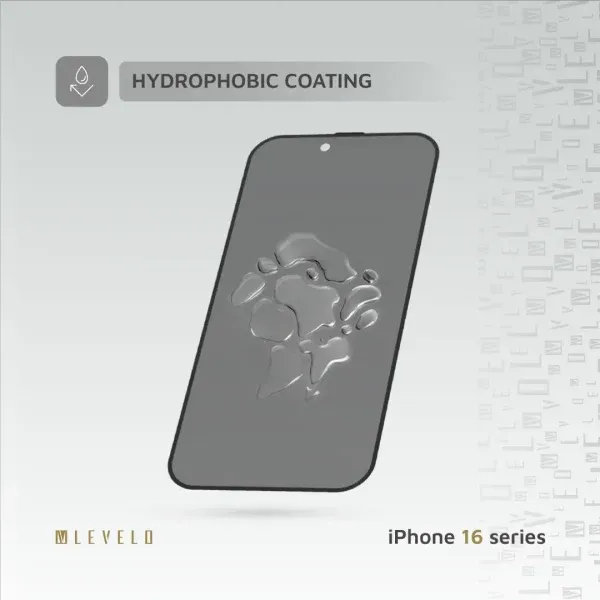 محافظ صفحه نمایش 2.5 بعدی SILK PRINT SILICONE EDGE PRIVACY SREEN FOR IPHONE 16 PL - برند لِوِلو Levelo