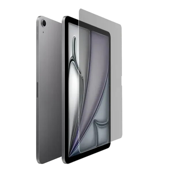 محافظ صفحه نمایش محافظ حریم خصوصی شیشه ای آلومینیومی با سیلیکون بالا برای IPAD AIR 11 اینچ 2024 - برند لِوِلو Levelo