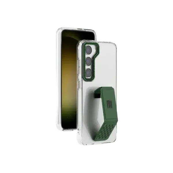 قاب پشتی MORPHIX CLARA S23 PLUS GRIPSTAND - سبز - برند لِوِلو Levelo