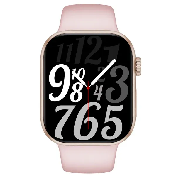 MAGNIFICO AMOLED SMART WATCH PRO با صفحه طلایی و بند دوگانه (سیلیکونی) - برند پرودو Porodo