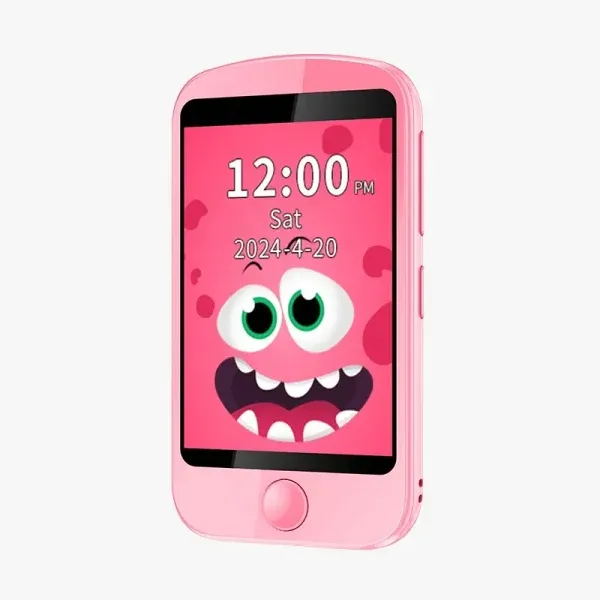 تلفن کودک با جعبه و بند 700MAH 192MB - صورتی - برند پرودو Porodo