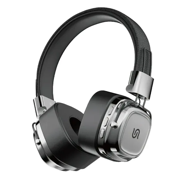 هدفون SOUNDTEC VINTAGE - مشکی/نقره ای - برند پرودو Porodo