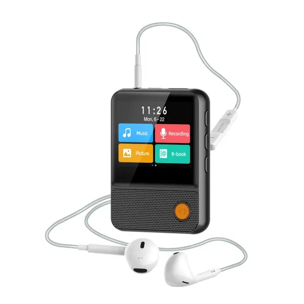 SOUNDTEC 2.31 MP3 PLAYER با گوشی - مشکی - برند پرودو Porodo