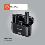 میکروفون بی سیم پرودو مدل PD-LDMCLA رنگ مشکی