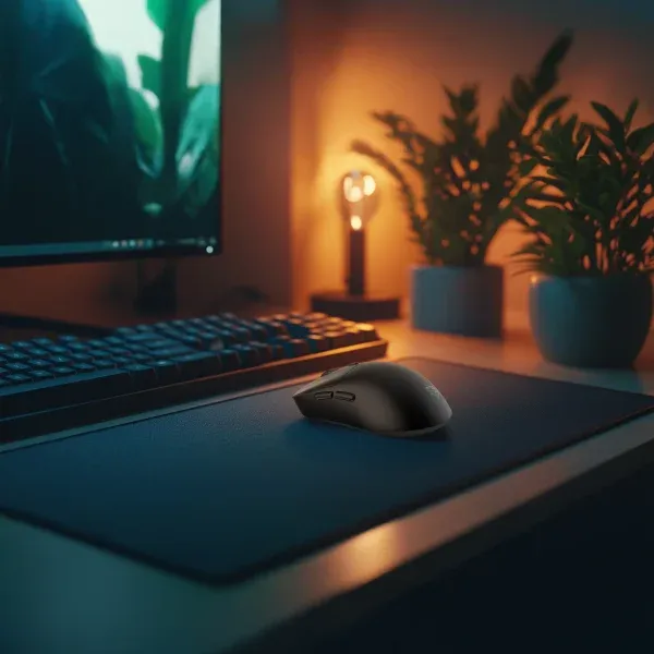ماوس گیمینگ بی‌سیم بسیار سبک و قابل شارژ - مشکی - برند پرودو گیمینگ Porodo gaming