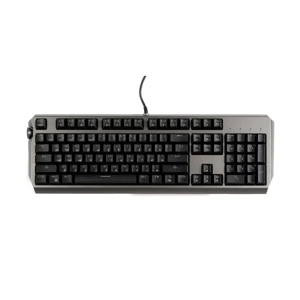 صفحه کلید بازی مکانیکی سیمی با سوئیچ GATERON PRO (آبی) - مشکی - برند پرودو گیمینگ Porodo gaming