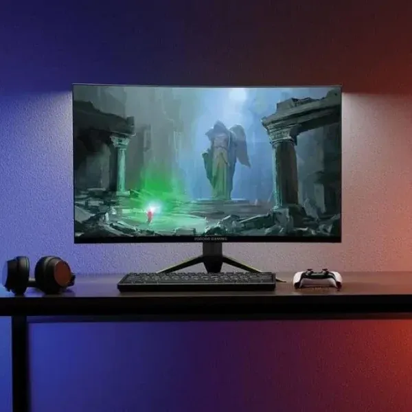 مانیتور بازی با صفحه عریض 32 اینچی 165 هرتز - مشکی - برند پرودو گیمینگ Porodo gaming