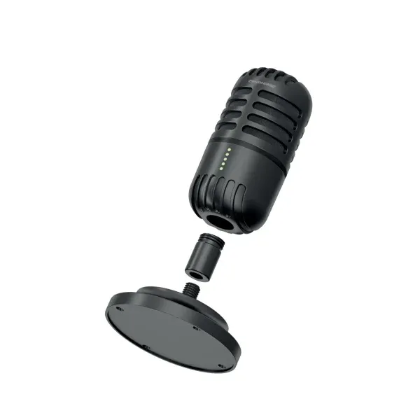 میکروفون پایه کاردیوید با پایه ثابت - مشکی - برند پرودو گیمینگ Porodo gaming