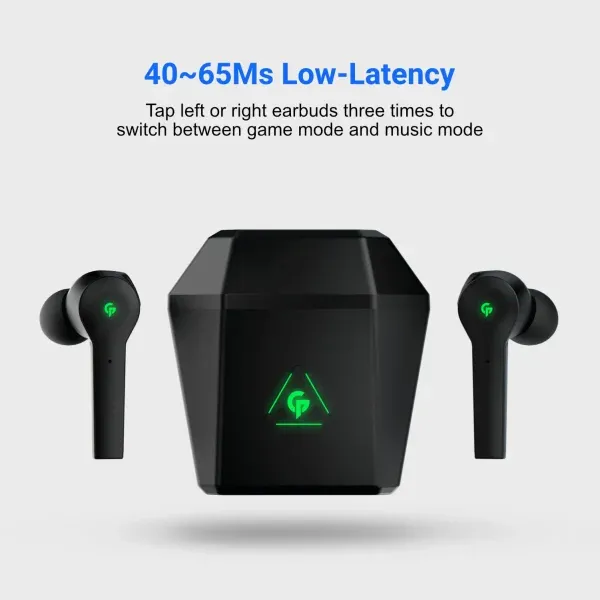 PDX412 TRUE WIRELESS EARBUDS - مشکی - برند پرودو گیمینگ Porodo gaming