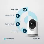 دوربین مداربسته تحت شبکه پاورلوژی مدل PTZCAMWH