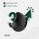 موس بی سیم گرین لاین مدل GNERGPMSE رنگ مشکی