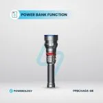 چراغ قوه شارژی پاورولوژی مدل PPBCHA64