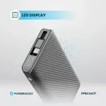 پاوربانک پاورولوژی مدل PPBCHA۷۱ با ظرفیت ۱۰۰۰۰ میلی‌ آمپر