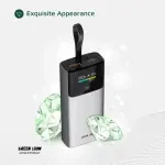 پاوربانک گرین لاین مدل GNVLTX10K با ظرفیت 10000 میلی آمپر ساعت