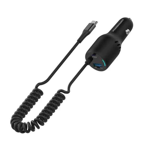شارژر فندکی 100 واتی پاورولوژی مدل PCCSR016