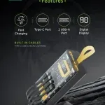 پاوربانک گرین لاین مدل Transparent Pro ۲۰w ظرفیت ۲۰۰۰۰ میلی آمپر - تصویر 6