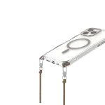 کیف CELESTE MAGSAFE با بند کراس بادی برای iPhone 16 PRO - ROSE GOLD - برند لِوِلو Levelo - تصویر 9