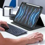 TRANSPARENT FOLIO Case FOR IPAD PRO 12.9 - BLACK - برند گرین لاین Green lion - تصویر 6
