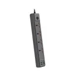 پریز برق 4 USB - A & 2 TYPE - C PORT 2 METER 2500W - GRY - برند گرین لاین Green lion