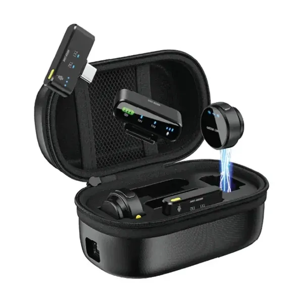 میکروفون بیسیم گرین لاین مدل GNGM85XMIC رنگ مشکی