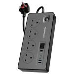 چندراهی برق پاورولوژی مدل PWCUQC045 رنگ مشکی