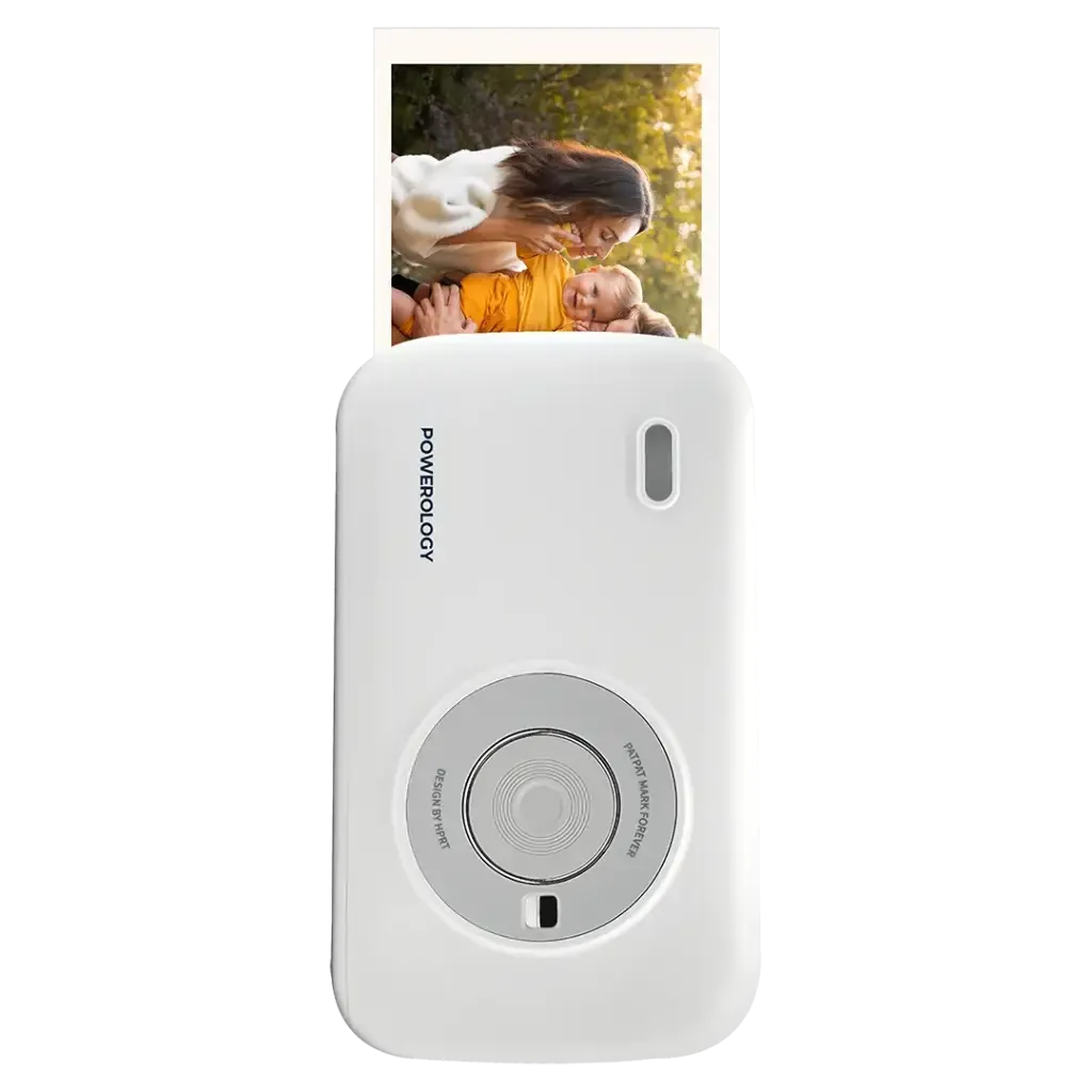 مینی پرینتر چاپ رنگی پاورولوژی مدل PKDCZ2WH رنگ سفید