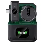 میکروفون یقه ای بی سیم گرین لاین مدل GN88XMICTC رنگ مشکی