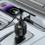 شارژر فندکی ۲ در ۱ پرودو مدل PDC40BK رنگ مشکی