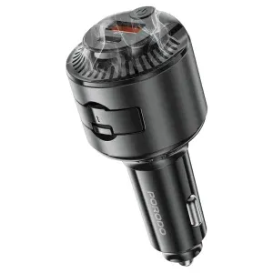 شارژر فندکی ۲ در ۱ پرودو مدل PDC40BK رنگ مشکی