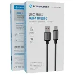 کابل USB-A به USB-C پاورولوژی مدل PWDC99D