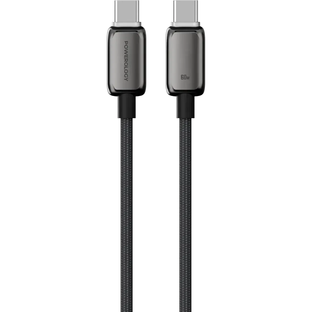 کابل USB-C به USB-C پاورولوژی مدل PWDC60D