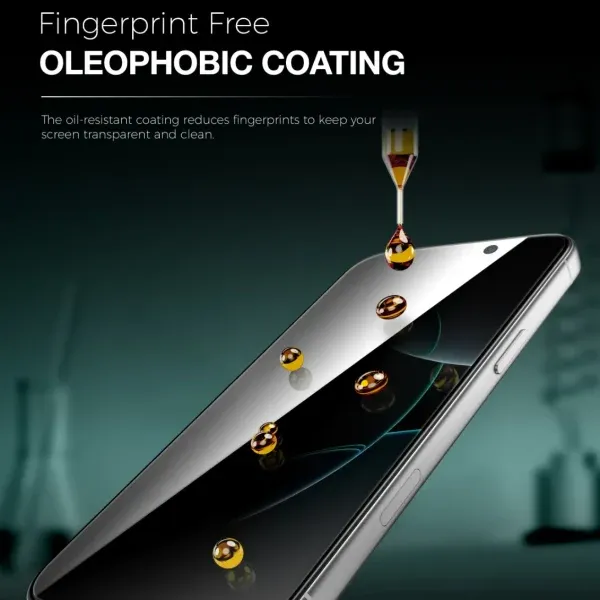 9H STEVE PRIVACY SCREEN PROTECTOR FOR IP 17 PRO - BLACK