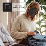 ماسک نور درمانی صورت پرودو مدل PD-LFST099 رنگ مشکی