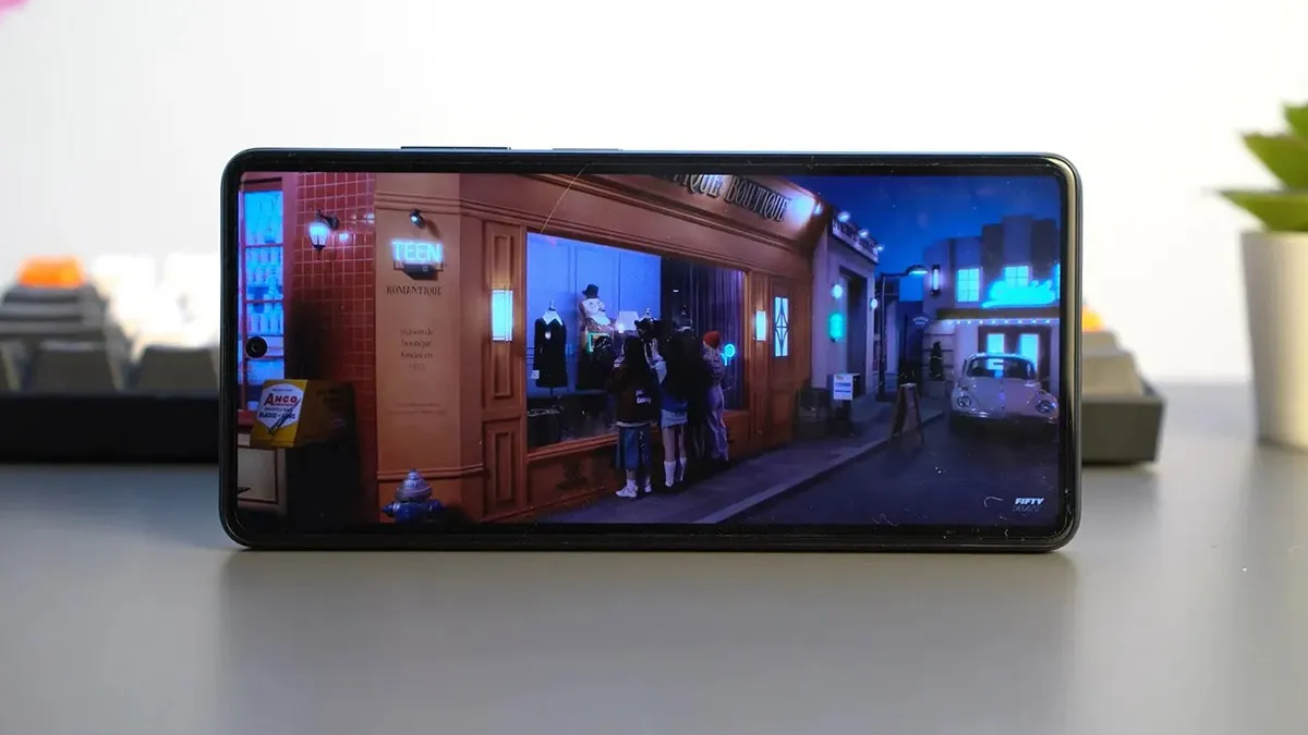 Xiaomi Redmi Note 12 Pro 5G display 1 مقایسه Redmi Note 12 Pro 5G و A54 سامسونگ