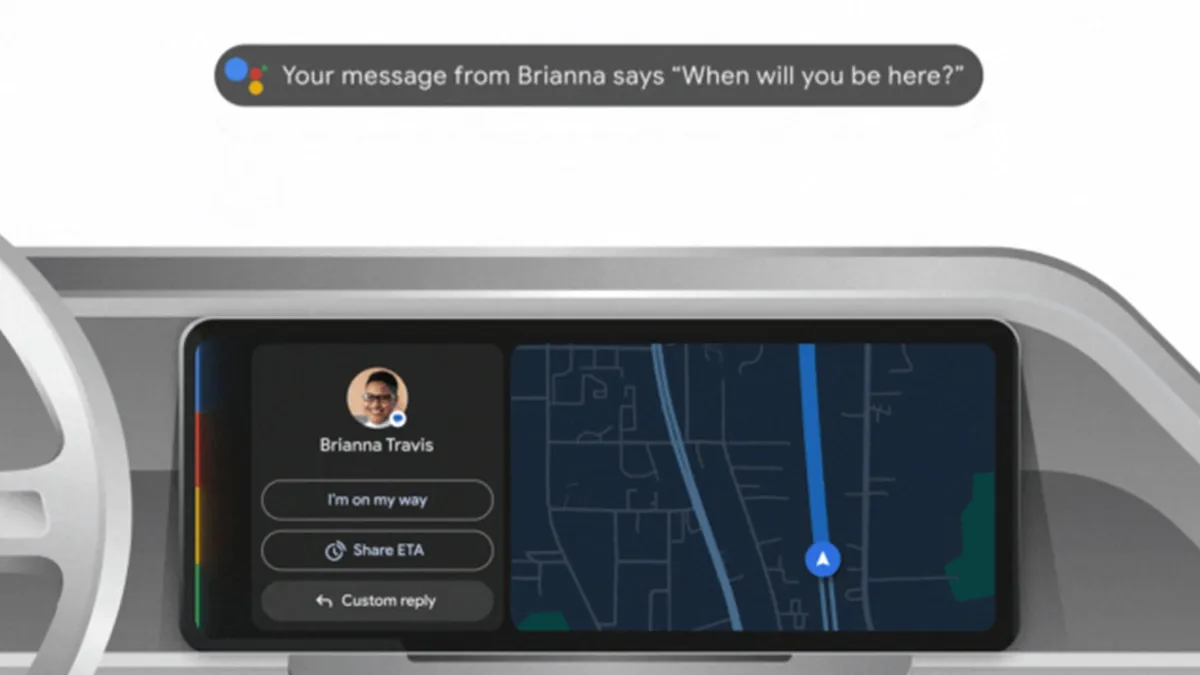 خلاصه پیام‌ها در Android Auto با هوش مصتوعی