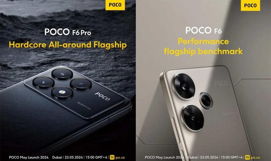 تصاویر رسمی سری Poco F6