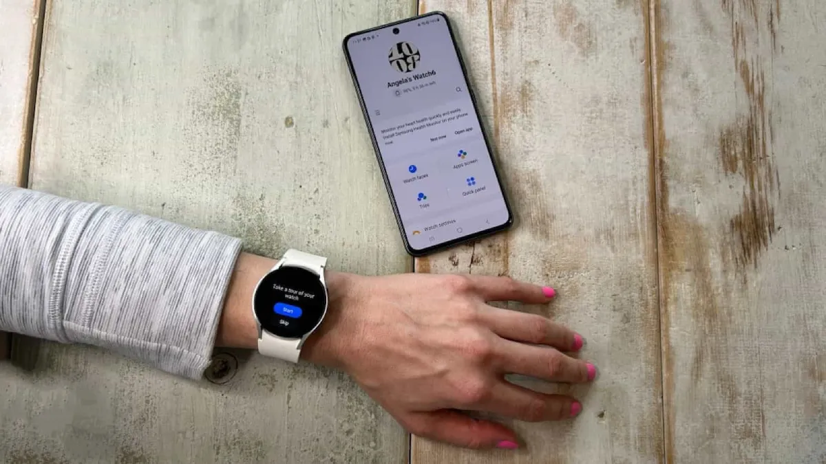 راه اندازی ساعت هوشمند سامسونگ با اپلیکیشن