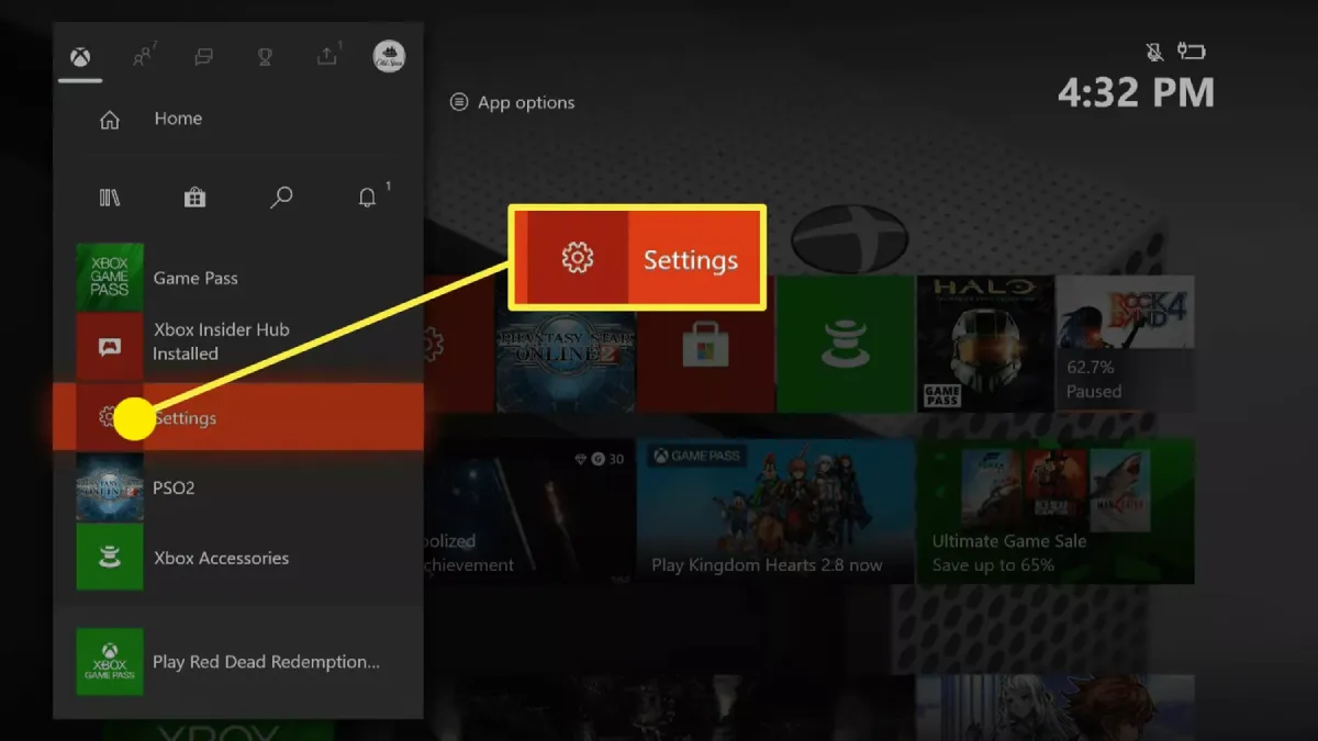 xbox one reset step1 روش‌های پاک کردن کش در ایکس باکس