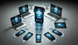 آموزش به اشتراک گذاری VPN در اندروید، آیفون و ویندوز