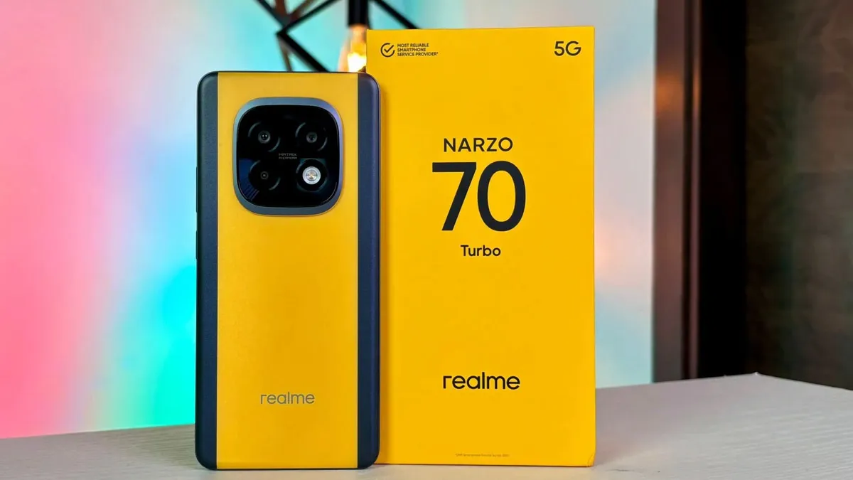 بهترین گوشی گیمینگ ریلمی در 2024: Realme Narzo 70 Turbo