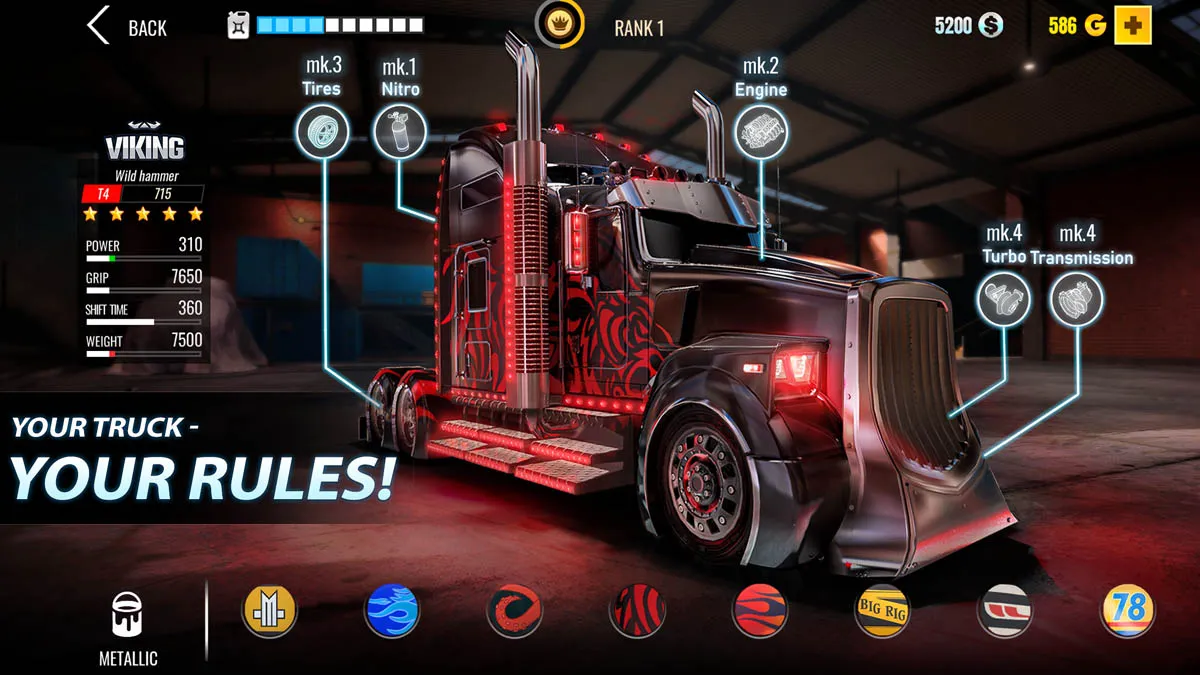 بازی Big Rig Racing