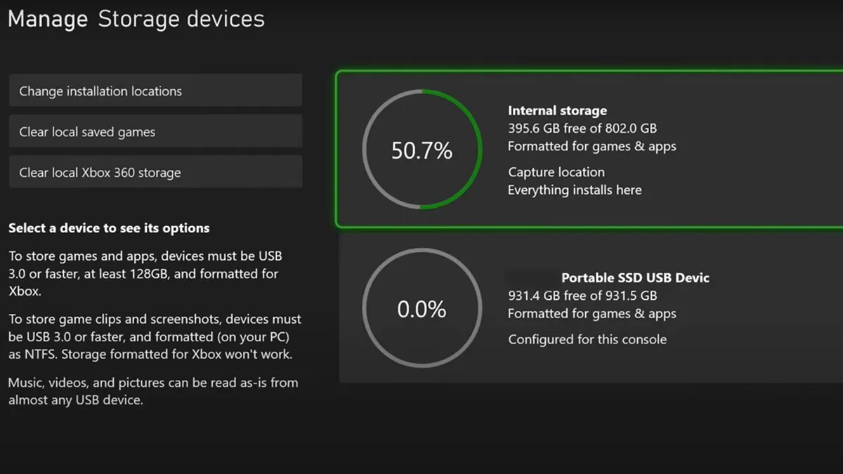 how to copy games on xbox series x s 6 آموزش کپی بازی ها ایکس باکس سری X/S روی حافظه اکسترنال