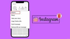 آموزش رفع ریپورت اینستاگرام