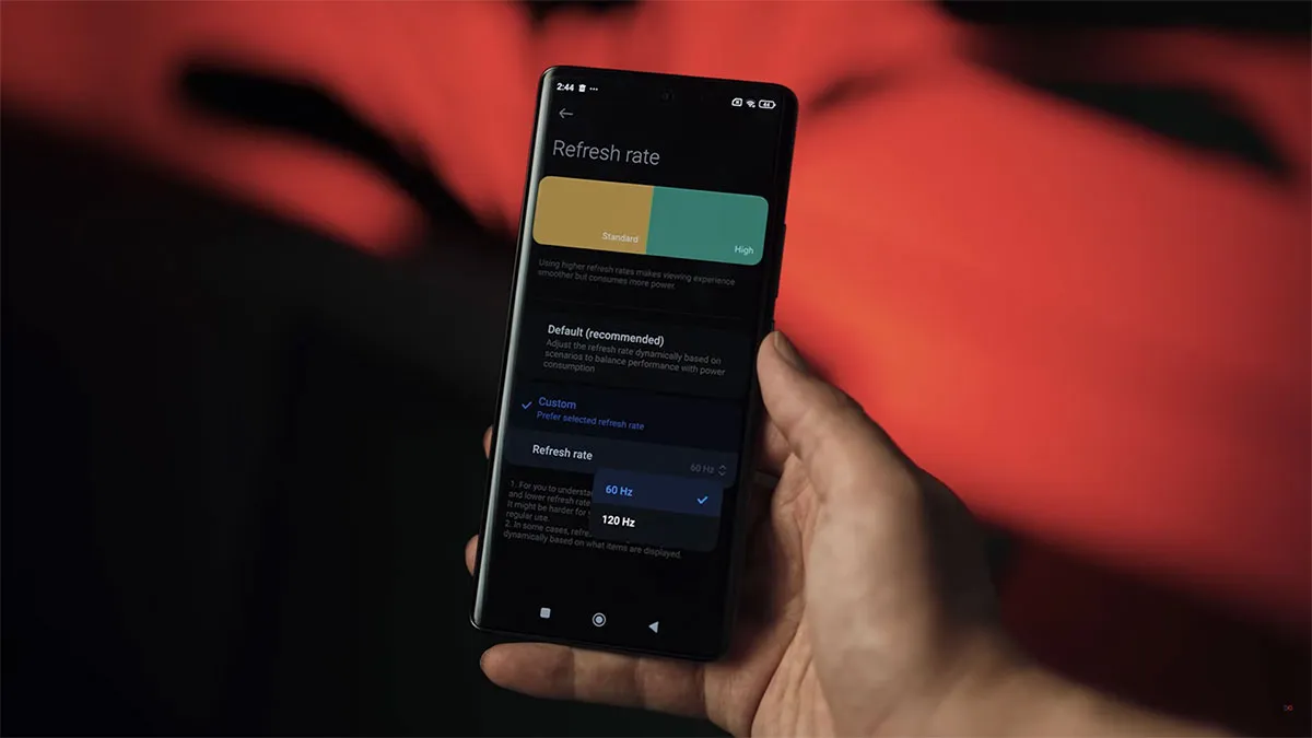 xiaomi redmi note 14 pro 4g screen refresh rate بررسی گوشی Redmi Note 14 Pro 4G شیائومی