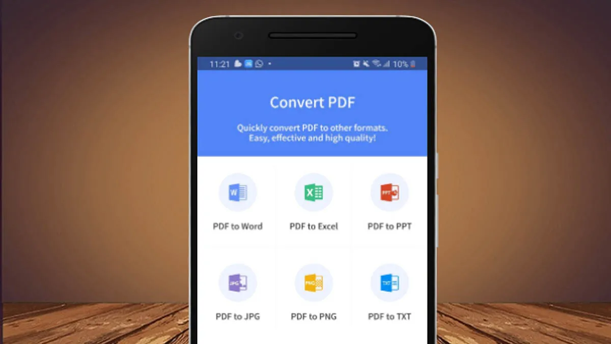 روش‌های تبدیل PDF به Excel در گوشی