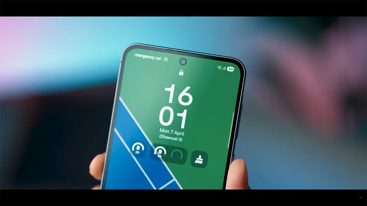 بررسی طراحی صفحه نمایش Samsung A56